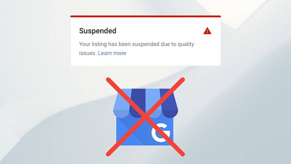 How do I get my Google Business Profile un suspended as a Service